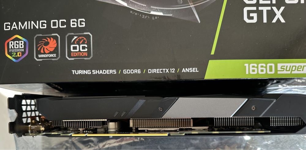 Видео карта GEFORCE GTX 1660 Super