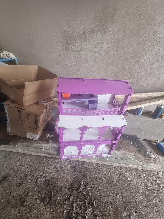 Домик для кукол 3 этажа