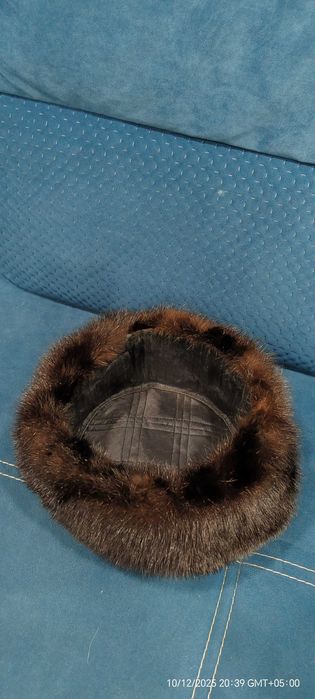 Продам норковую шапку ушанку