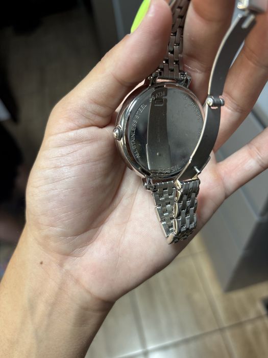 Ceas original Fossil argintiu