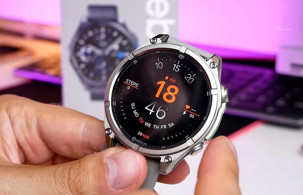 Rugged Smartwatch Ciberer T-Rex Gray