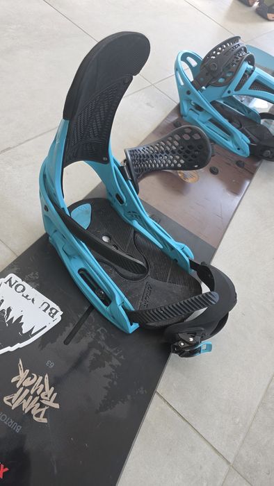 Placa Snowboard Burton Dump Truck 163 + Legaturi Burton Malavita L Est