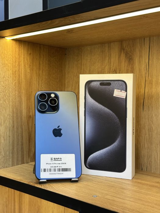 айфон 15 про макс синий 88%