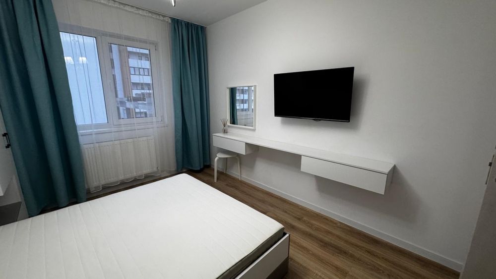 Studio dublu 50 mp 6 min metrou Berceni , Centrala , Parcare inclusă
