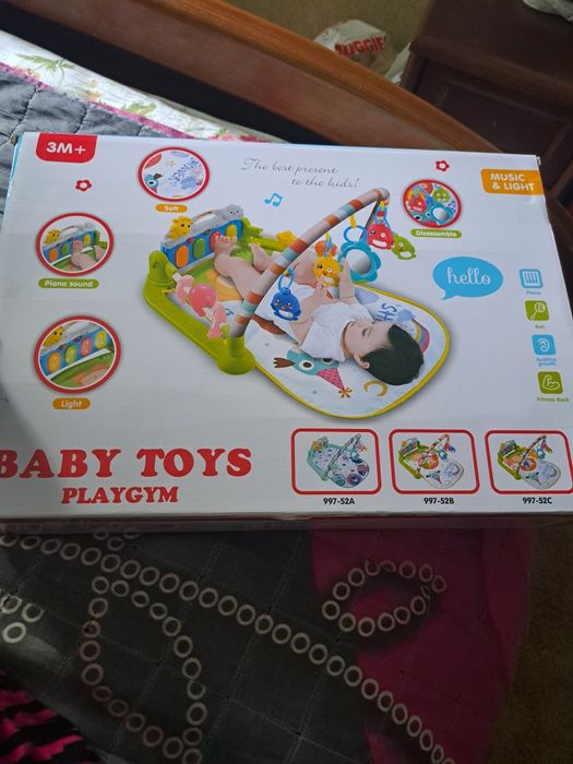 chaqaloqlar uchun Baby Toys Playgym rivojlantiruvchi gilamcha