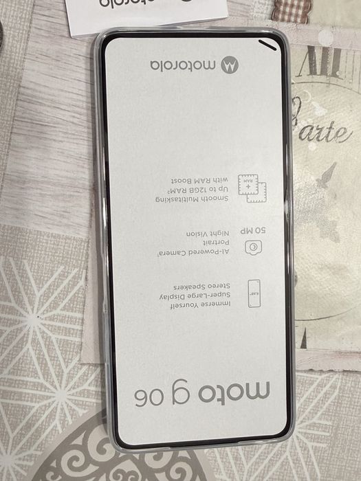 Телефон Motorola GO6 50mp camera