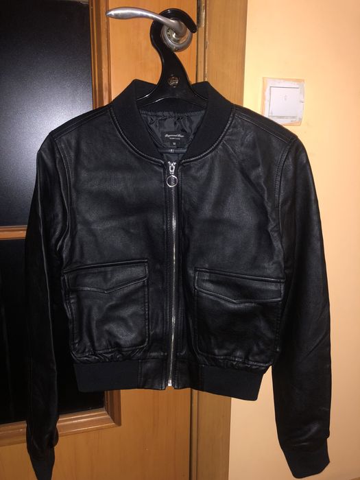 Куртка на мальчика из кожзама