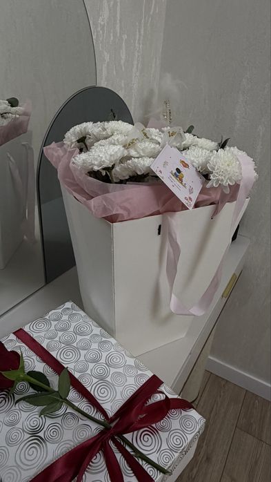 Букет большой в коробке