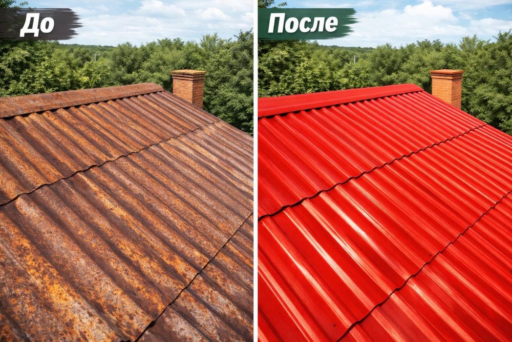 Покраска всех поверхносий