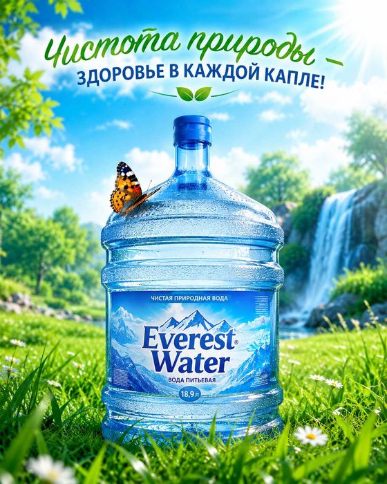 Вода для кулера 19 л по Алматы — бесплатно доставим в день заказа.