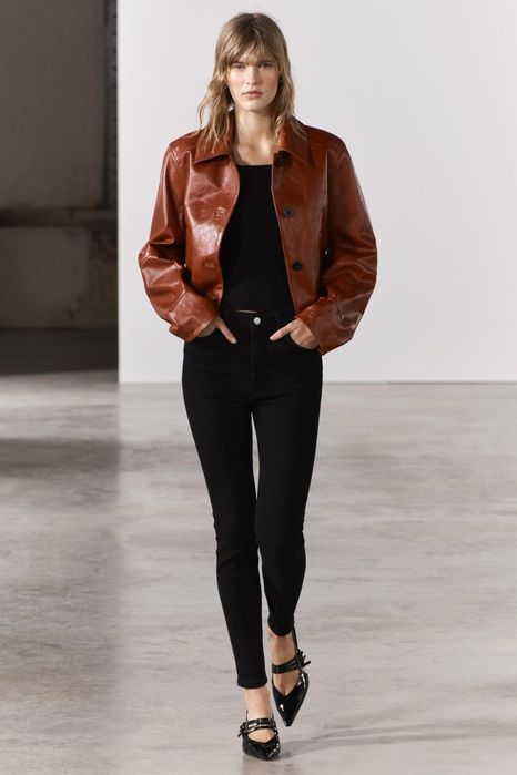 джинсы скинни Zara