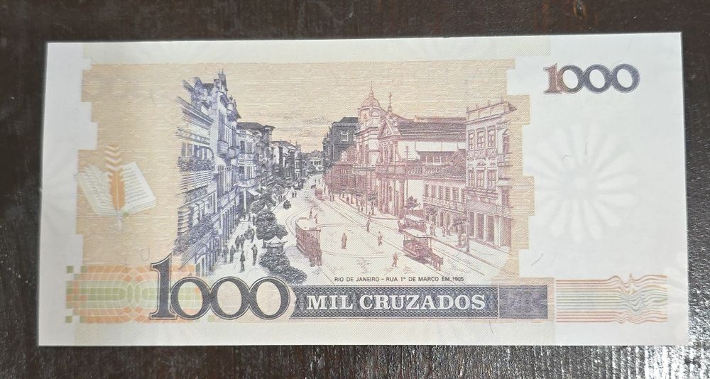 Банкнота 1000 Крузадо Бразилия