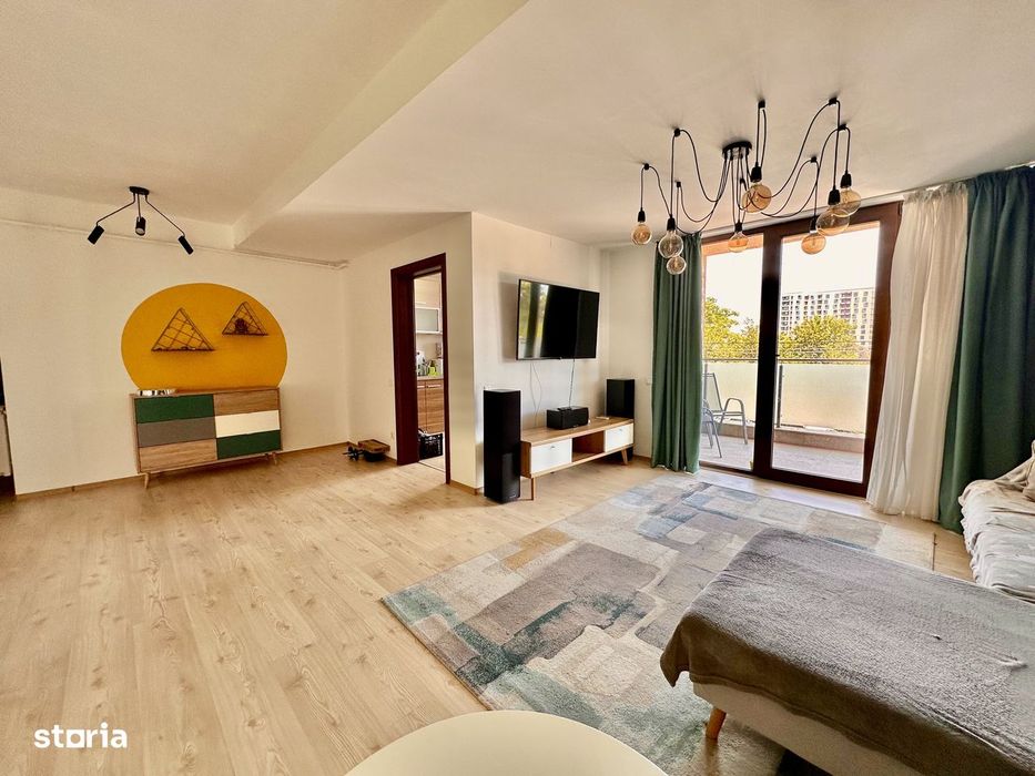 Închiriere apartament 2 camere, bloc nou, Metrou Lujerului