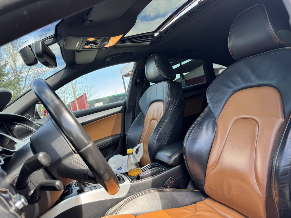 Audi A5 2012, maro,  fac si schimb se mai lasa la pret