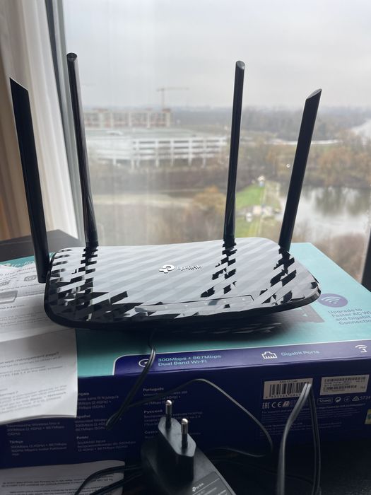 Router Wireless TP-Link AC1200 Archer C6 Gigabit
