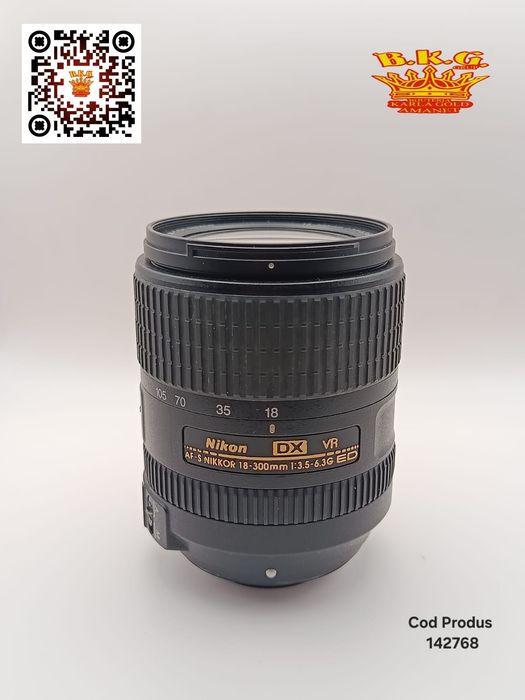 Obiectiv Nikon 18-300mm Amanet BKG