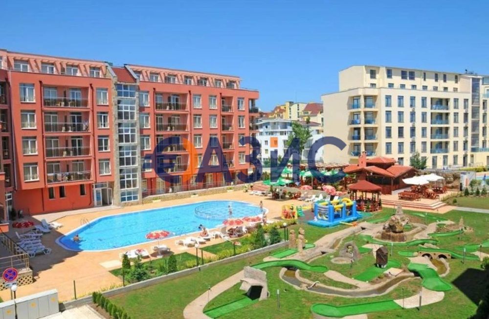 Студио в комплекс "Рейнбоу 2", 5 етаж, България, Слънчев бряг, 37 м2,