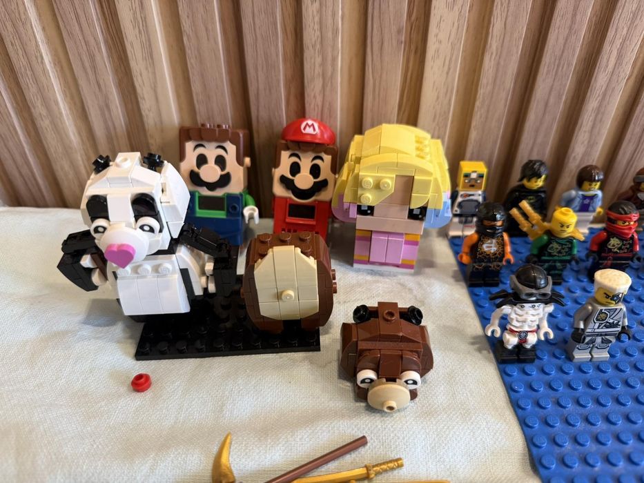 Лот Лего/Lego Ninjago +фигурки и части