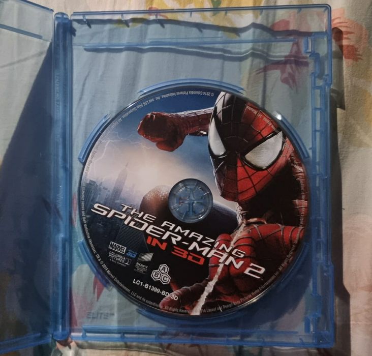 Filme BluRay Spiderman, Batman, James Bond