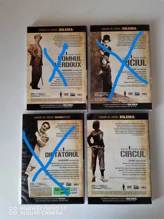 Colectie Dvd-uri Charlie Chaplin