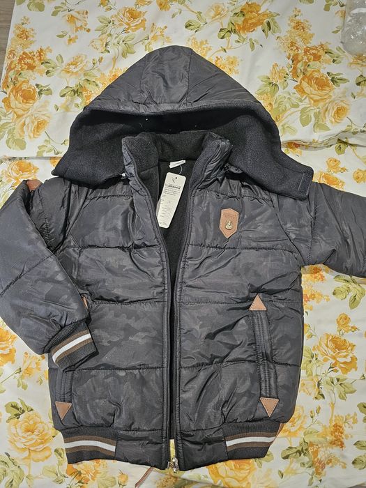 Чисто ново Зимно яке с полар за момче