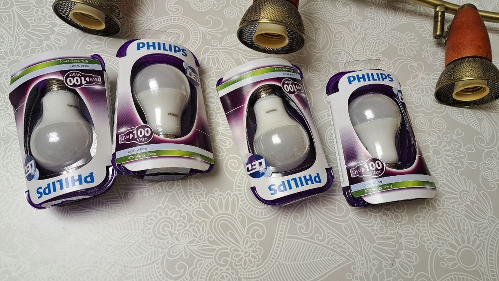 Lustra ' Lampa ' Bucătărie " Terasă ( + 4 Becuri Philips Led)