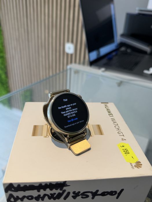 **ATSGSM.RO**Huawei Watch Gt4 41mm Gold/Fact+Gar 12 luni