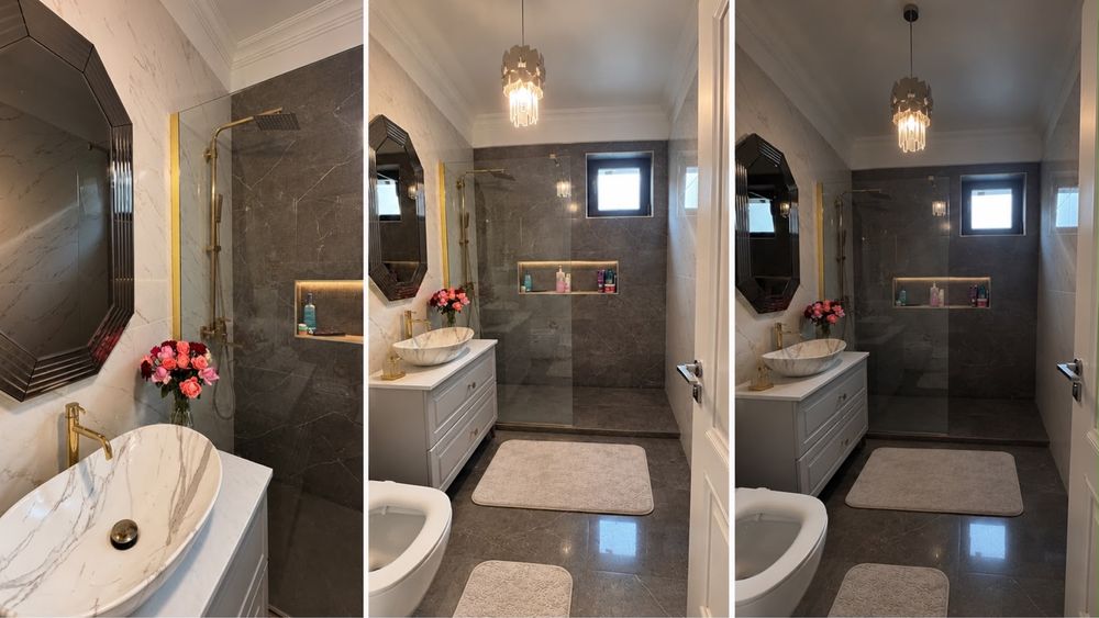 Propietar* Apartament premium cu terasă, mobilat lux, în Bucureștii Noi, lângă metrou Bazilescu Pret: 220.000€