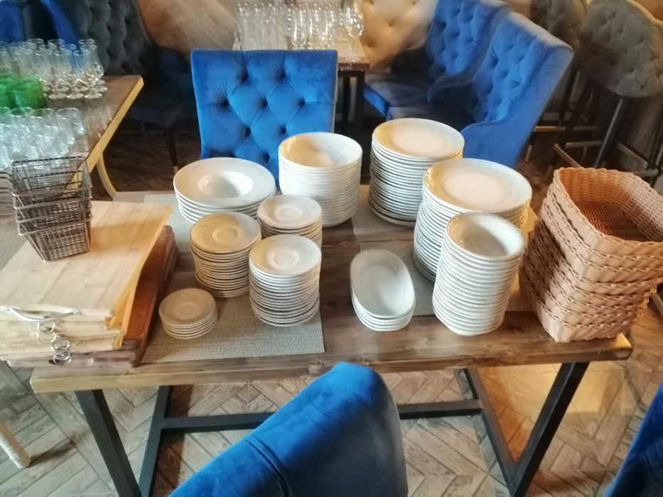 посуда для ресторана, почти новая