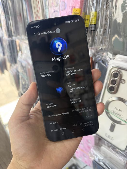 Honor x6c 256 xotira