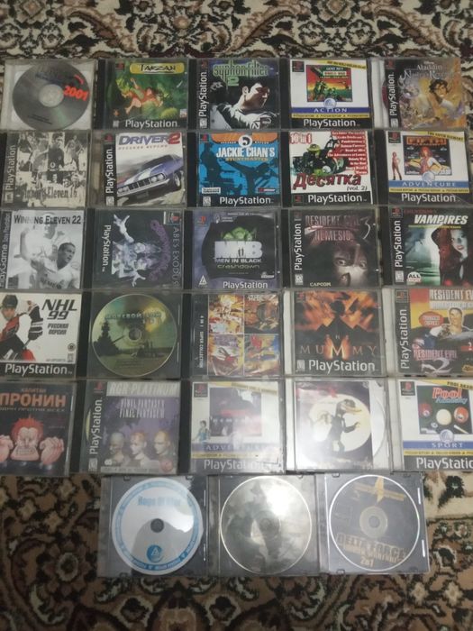 Playstation 1 +2 оригинал чипланган