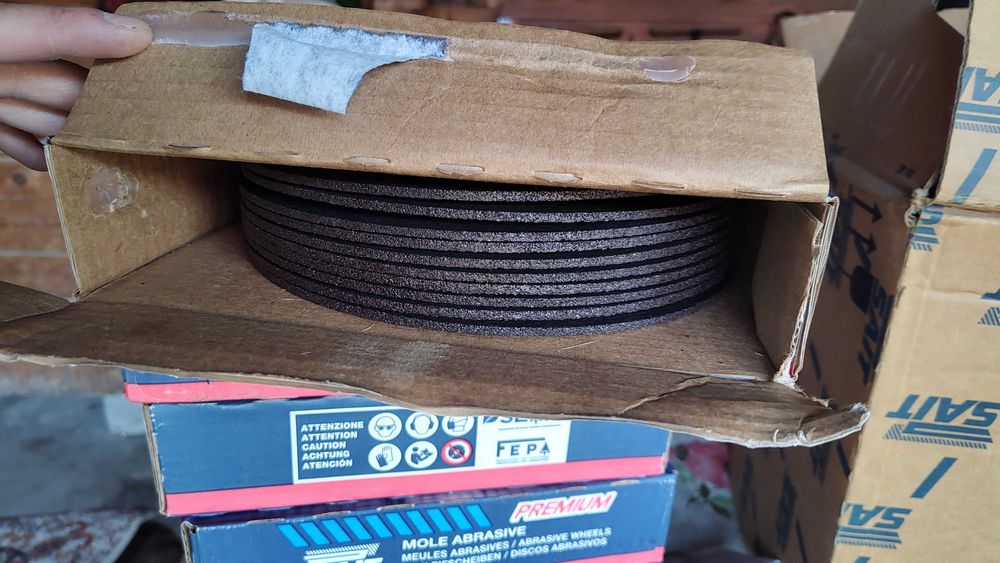 Disc abraziv Sait (inox)