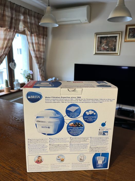 Cana flitranta Brita Marella, 2.4 L, Alb, fara cartuse