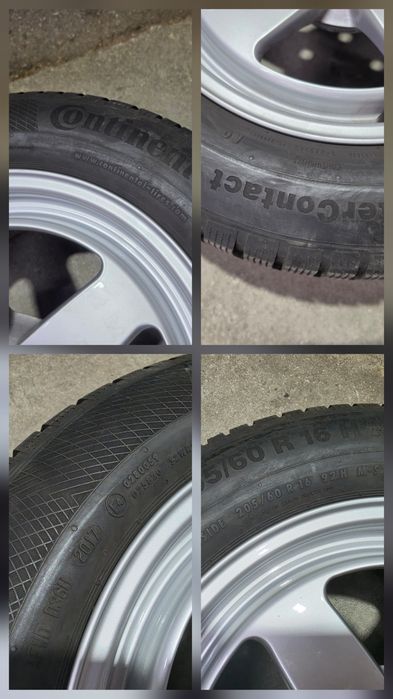 4бр. 205/60/16 Continental WinterContact ts 850p 205 60 16 гуми зимни