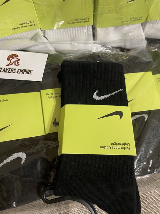 Șosete Nike Albe / Negre