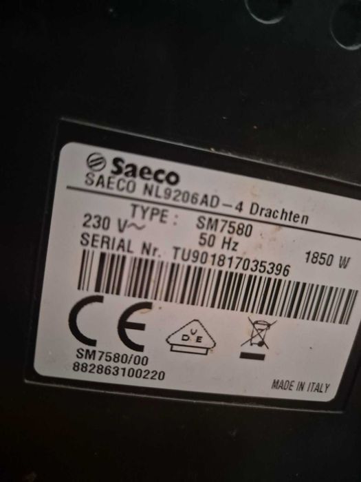 Saeco Xelsis  SM 5680 - нов внос от Германия с БГ меню