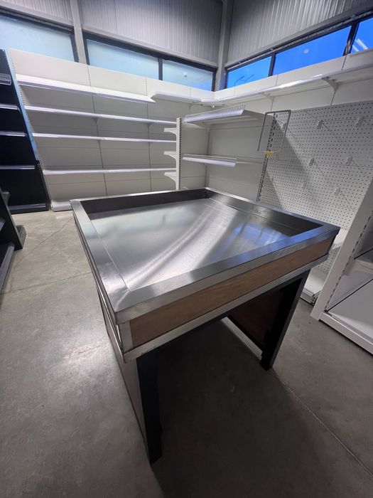 Стелаж за плод зеленчук неръждавейка ЛУКС