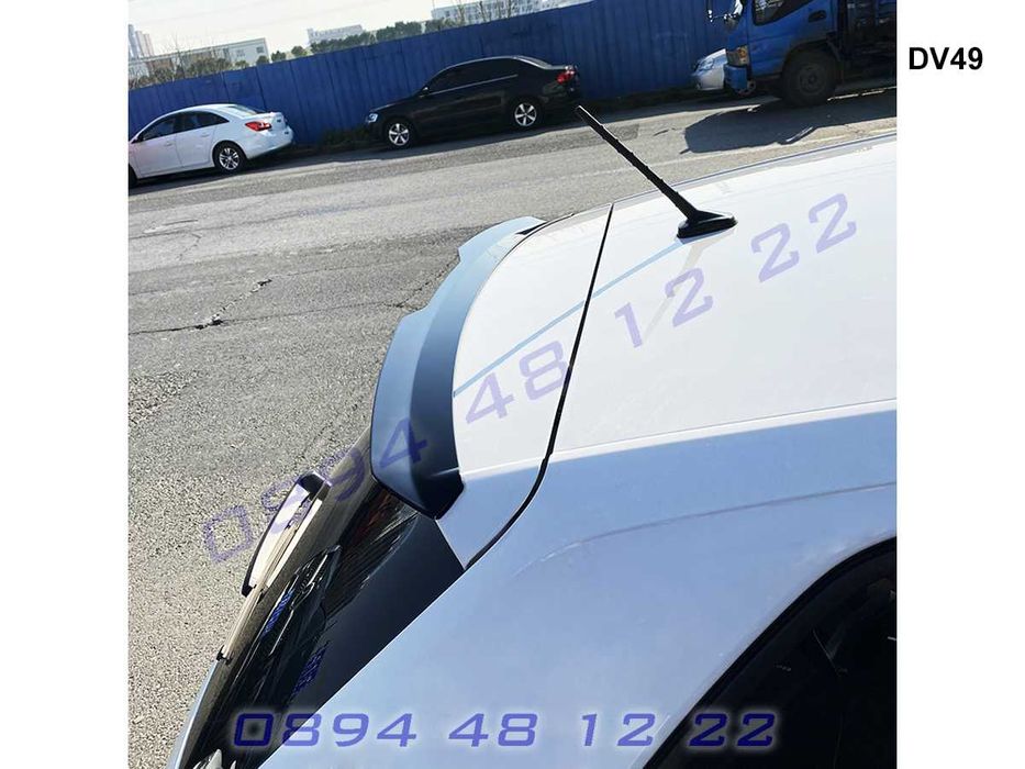 Тунинг Лип Спойлер Крило Багажник Капак VW Polo MK5 Поло 5 2010- 2017