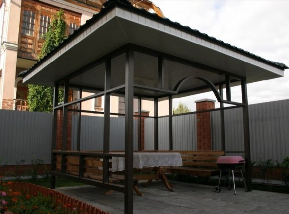 Тапчаны Беседки Навесы Козырек Сварочные услуги