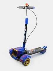 Детский самокат "Трансформер", складная конструкция, 3 колеса, до 80к