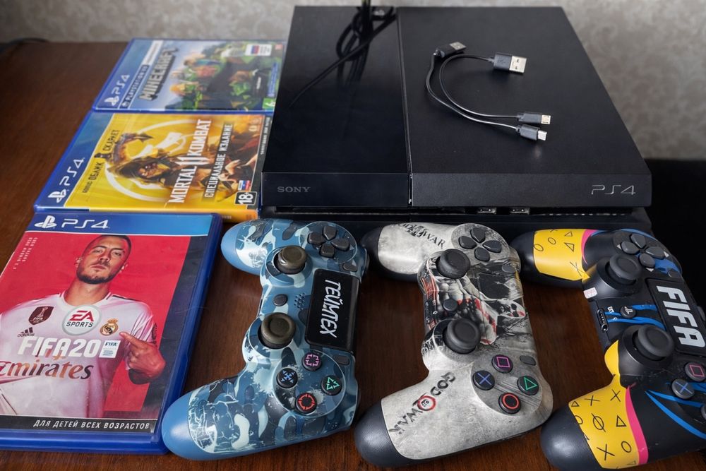 PS4 Play Station 4 500 gb 450+ игр