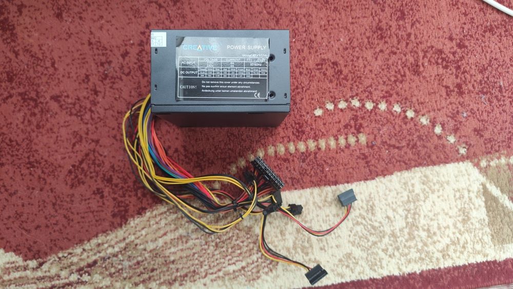 Блок питания для ПК, персонального компьютера 500W