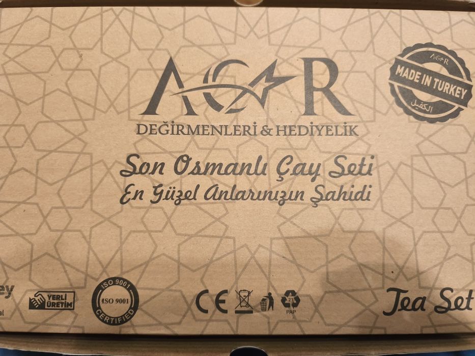 Set de cesti ceai / cafea turcești ACAR