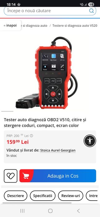 Tester  auto pentru resetari de coduri