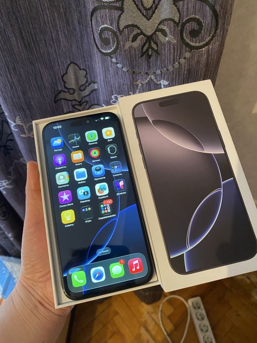 Айфон 16 про макс 256 гб полный комплект