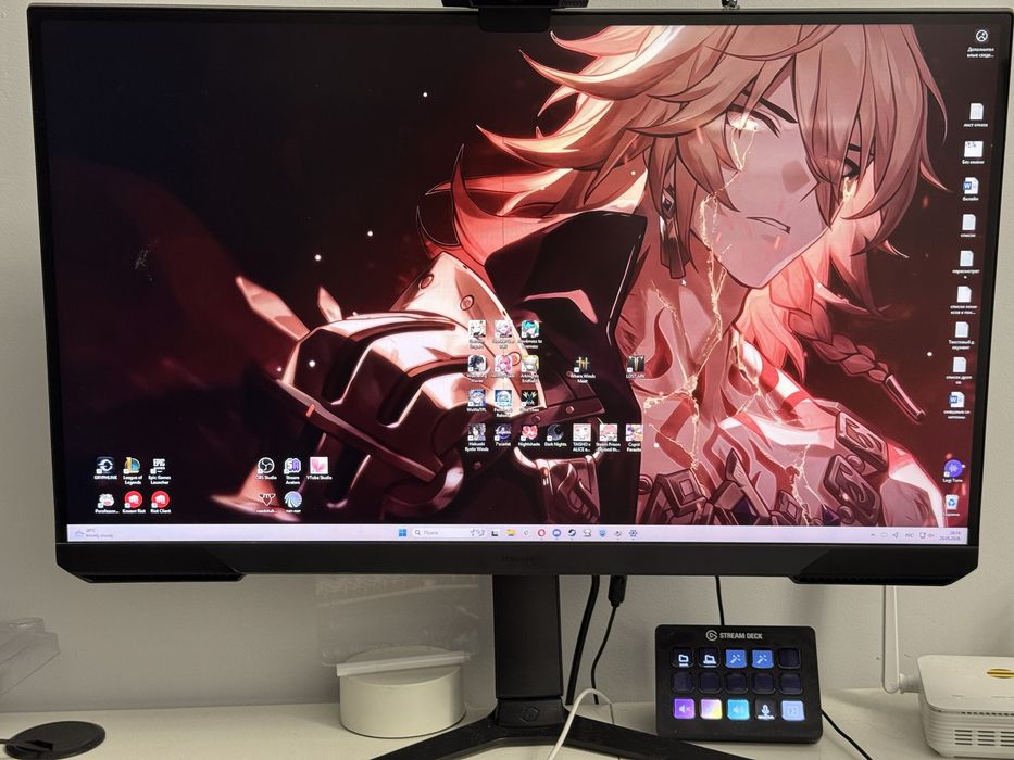 Монитор 27" Samsung LS27CG510EIXCI