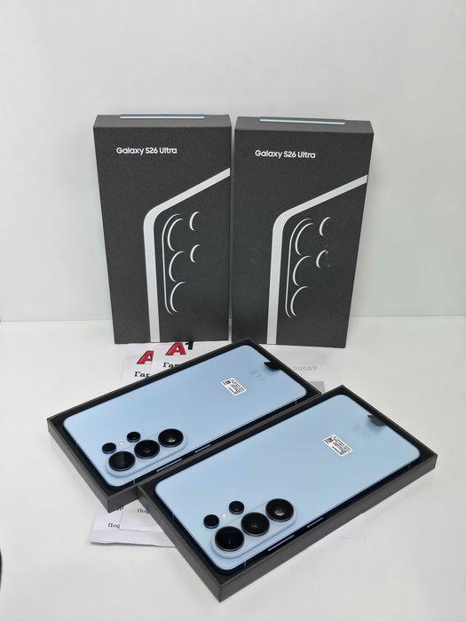НОВ•Samsung S26 Ultra 256GB Sky Blue•Гаранция