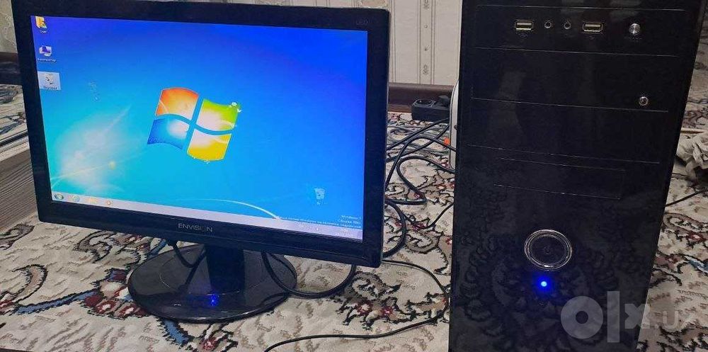 Компьютер сотилади. Монитори 20 Pentium Озу 4 Хард 500ГБ.