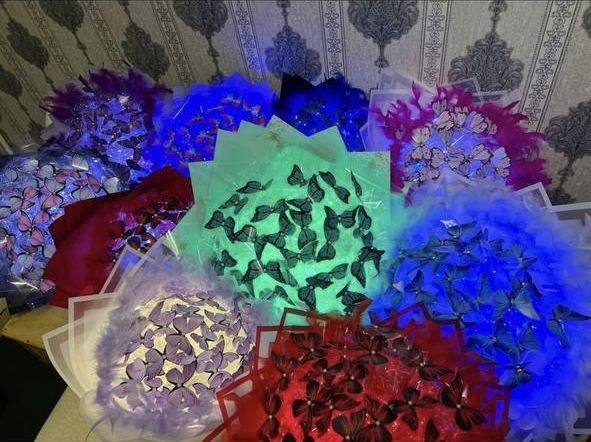 Stich, sitich, ayiqcha, стич, ситич, айикча mandarin buket kapalek buk