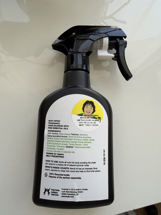 Спрей за тяло Lush BIG